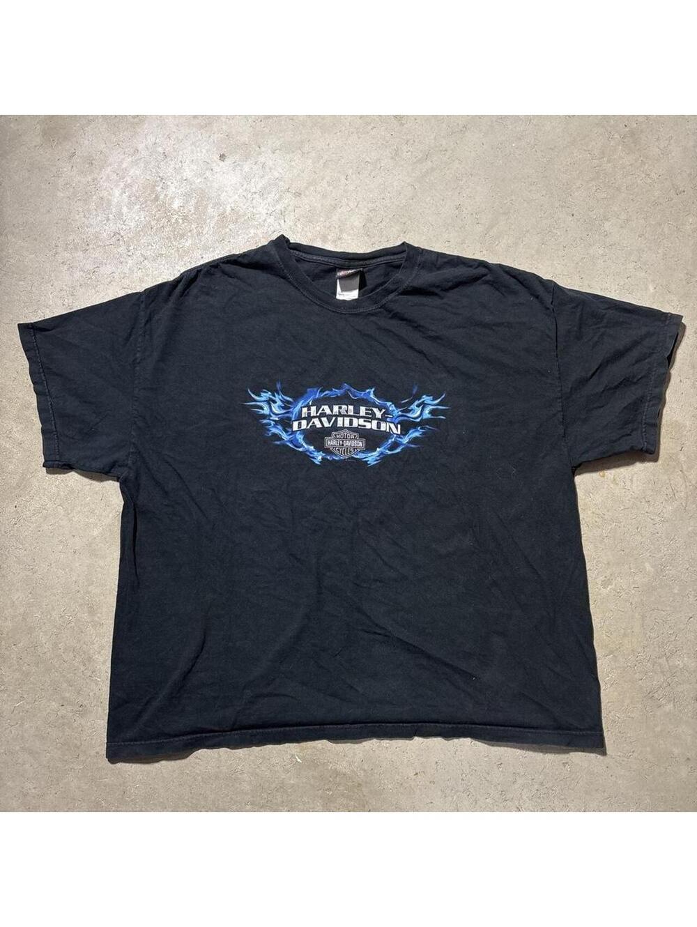 Vintage Y2K Harley Davidson Smoky Mountain Tennessee T Shirt Mens 3XL USA